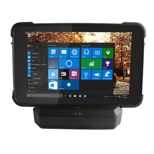 Enviro Test Construct 8 Inch Windows10 Industrial PC Rugged Tablet IP67 Protection