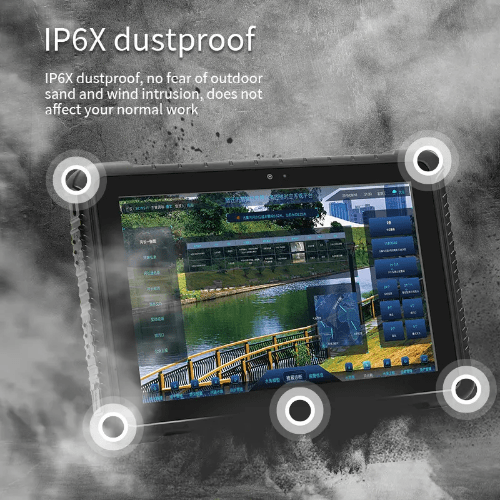 Enviro Test Construct Industrial Rugged Tablet With Anti-Wrestling Corners