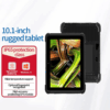 Enviro Test Construct Industrial Rugged Tablet With Anti-Wrestling Corners