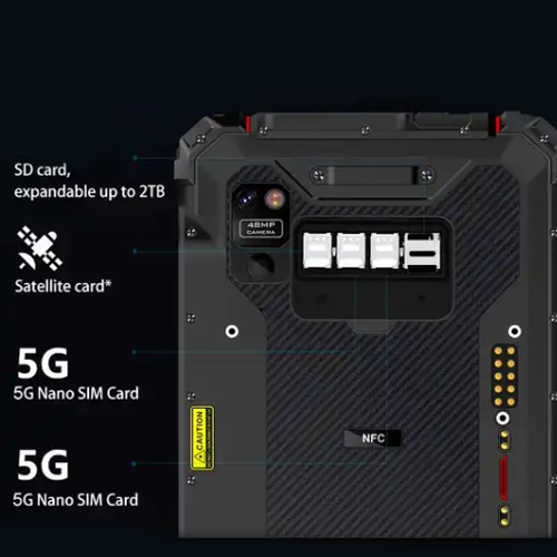 Enviro Test Construct Dual SIM TF Card RFID Rugged Tablet