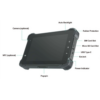 Rugged 7- Inch Android 12 Tablet IP67 Waterproof Dustproof GPS 4G WiFi - Enviro Test Construct